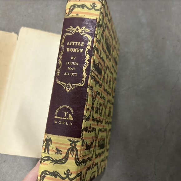 Little Women Louisa May Alcott Rainbow Classics Illustrated 1946 Hardcover HCDJ - Picture 10 of 11